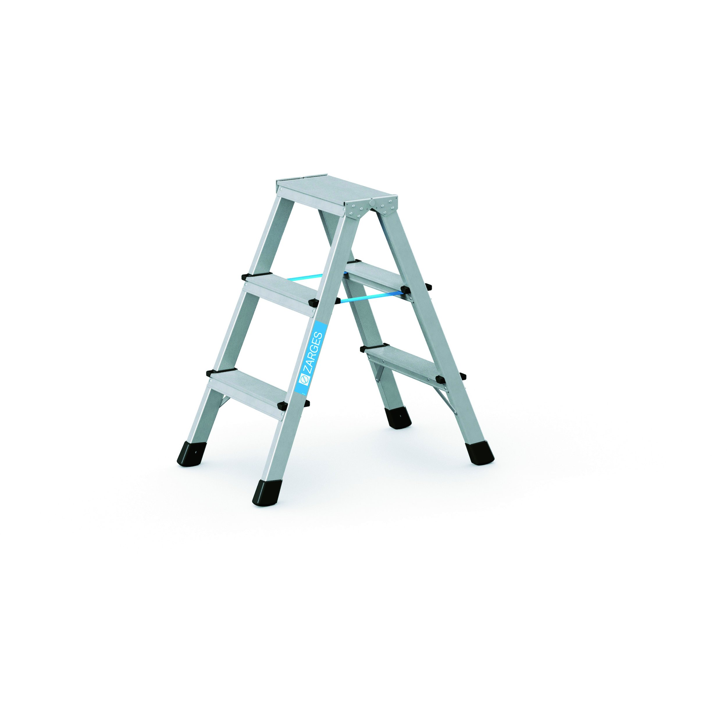 Zarges XLstep B - Genietete Stufen-Stehleiter