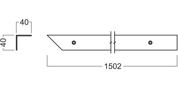 OctaFloor Bodenwinkel Ecke