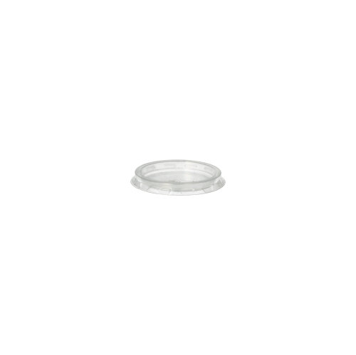 Deckel für Portionsbecher, PP rund Ø 4,6 cm transparent, VPE= 1000 Stück (20x 50)
