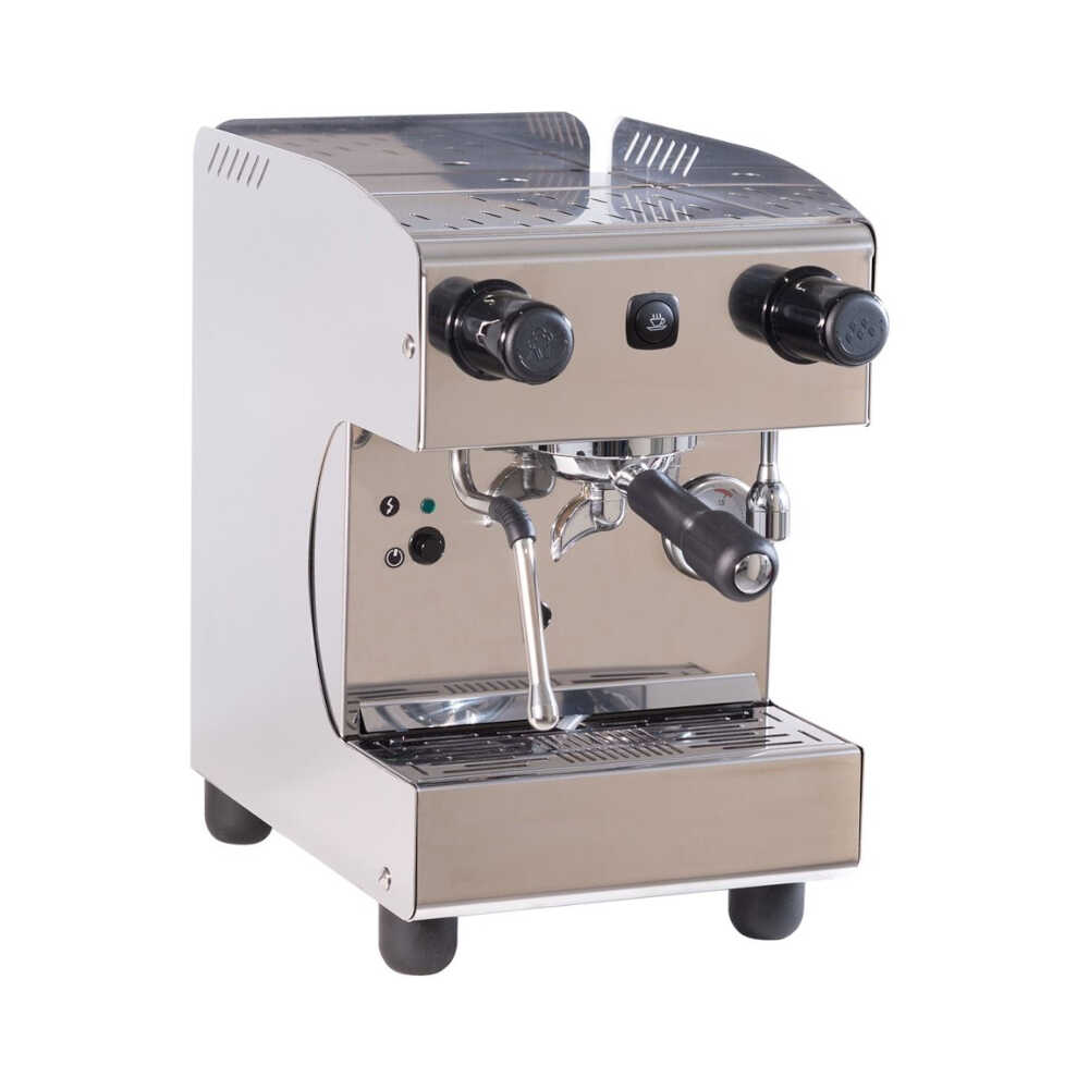 Blickfang Espresso-Maschine "Melina" 1-gruppig, Semiautomatic, Edelstahl, Siebträgermaschine