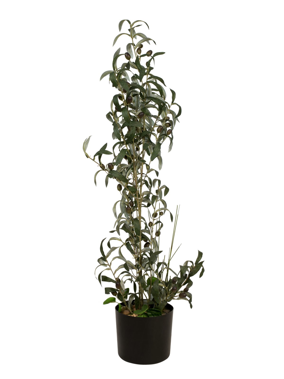 EUROPALMS Olivenbäumchen, Kunstpflanze, 104 cm
