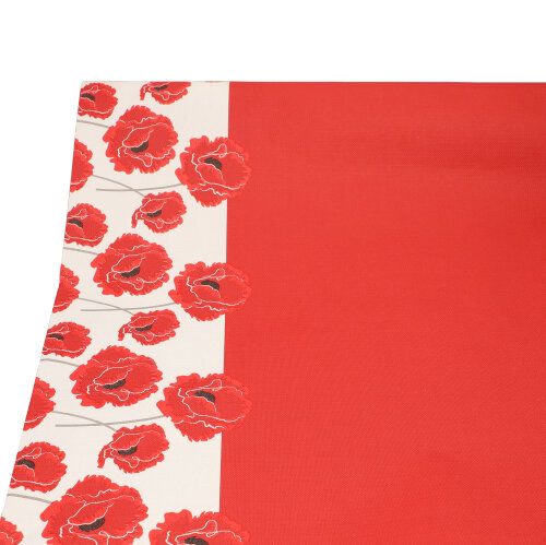 Papiertischdecke, 3 m x 1,2 m "Poppy", VPE= 12 Rollen (12x1)
