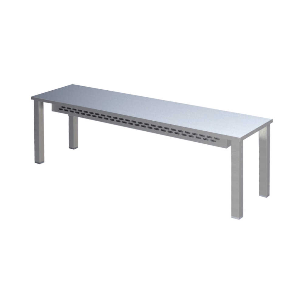 KBS Edelstahl Wärmebrücke Pro, 1 Etage, 350 mm Tiefe, 400 mm Höhe, 230V