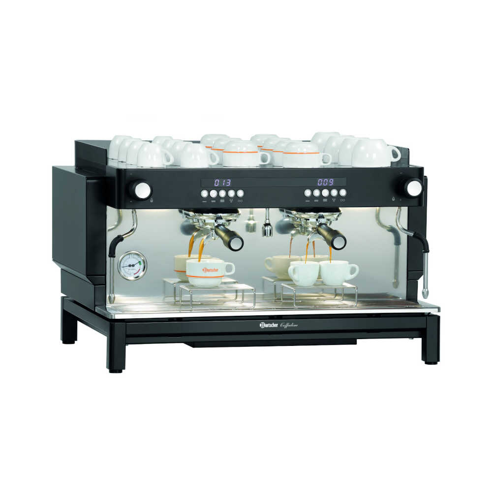 Bartscher Siebträger Kaffeemaschine Coffeeline B20, 2-gruppig