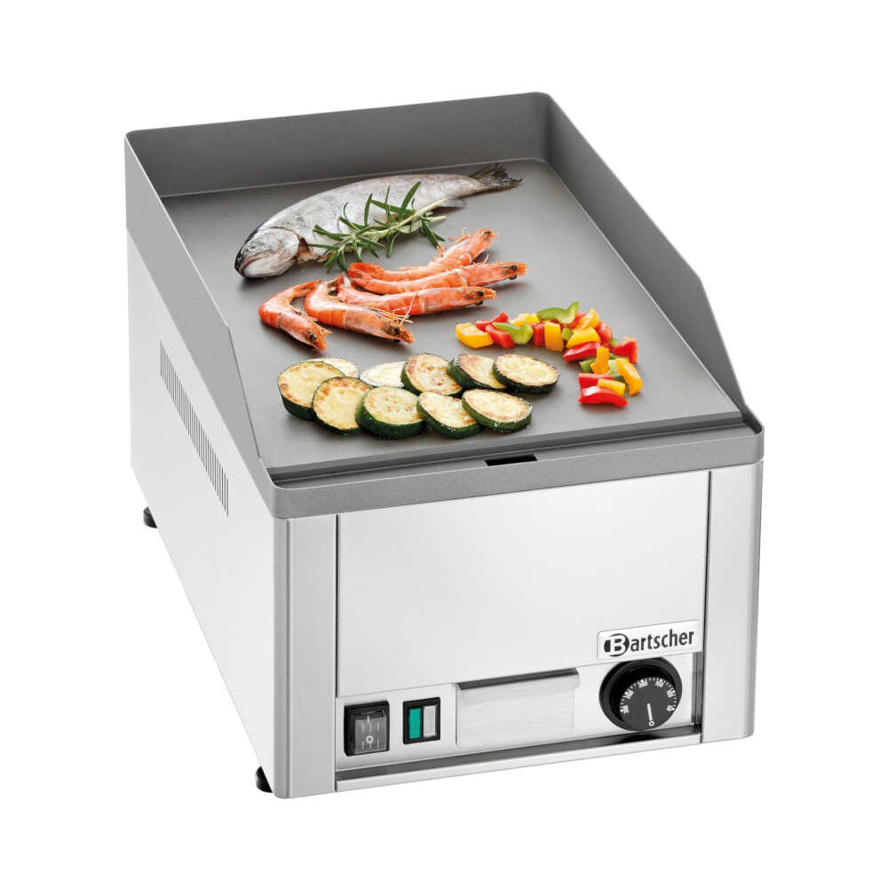 Bartscher Griddleplatte GDP 320E, Grillfläche 32x48 cm, 3000 Watt, 230V