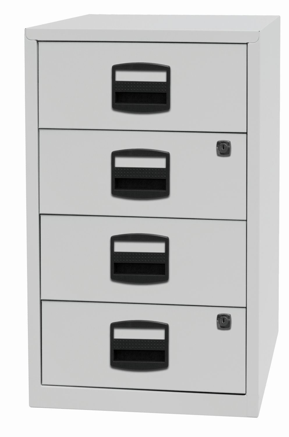 Bisley Beistellschrank PFA mit 4 Universalschubladen