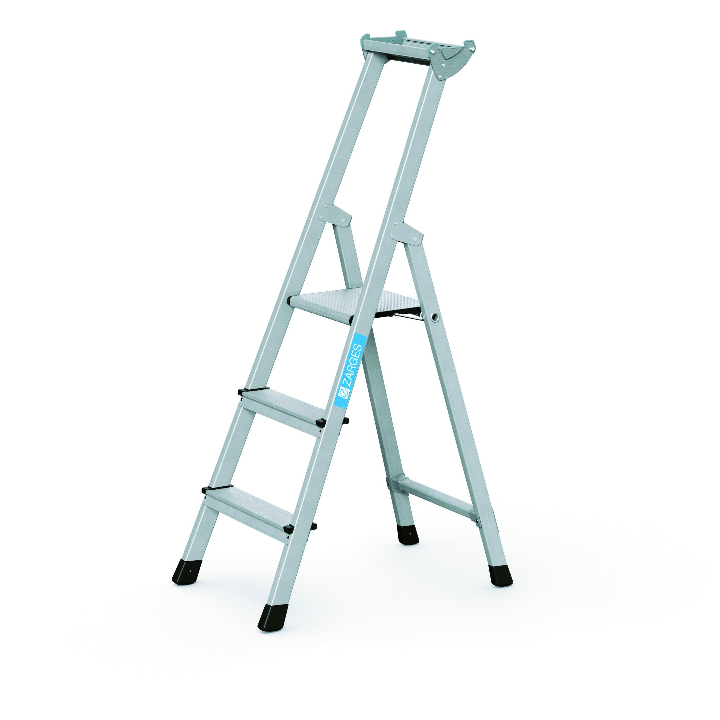 Zarges XLstep S - Genietete Stufen-Stehleiter