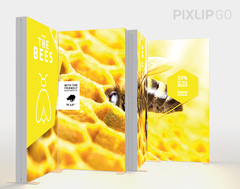 Pixlip Go Lightbox - Breite 200cm