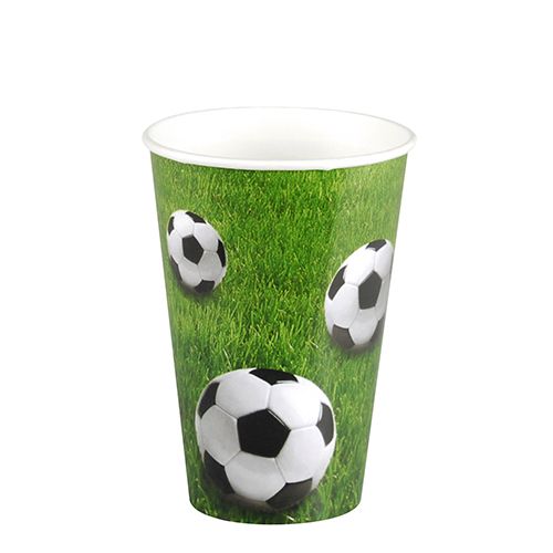 Fußball-Ball, Töpfern, Tasse, Glas, Vase