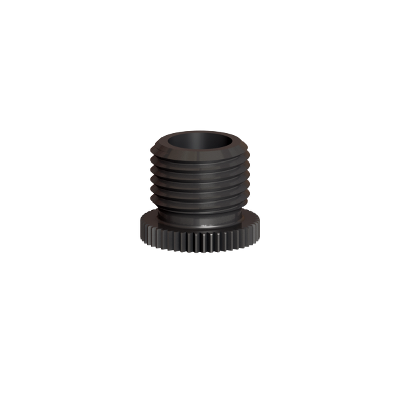 Schraubkappe M10x1, schwarz