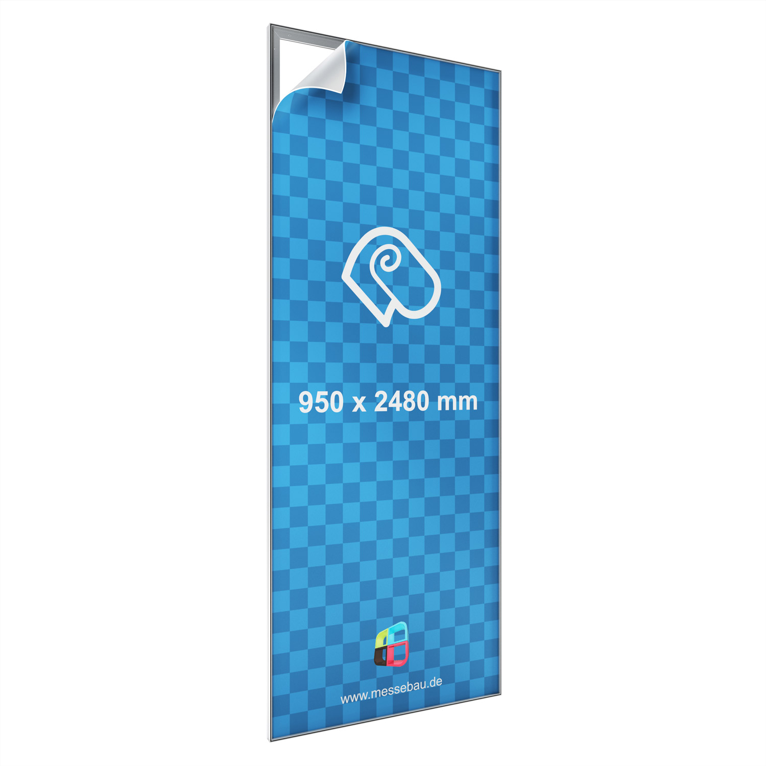 Stoffgrafik bedruckt für Octawall 855x2021mm