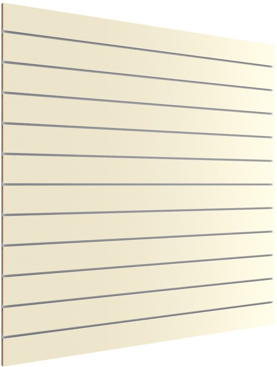 SPACEWALL® light Lamellenwand Beige inkl. Alu-Schienen