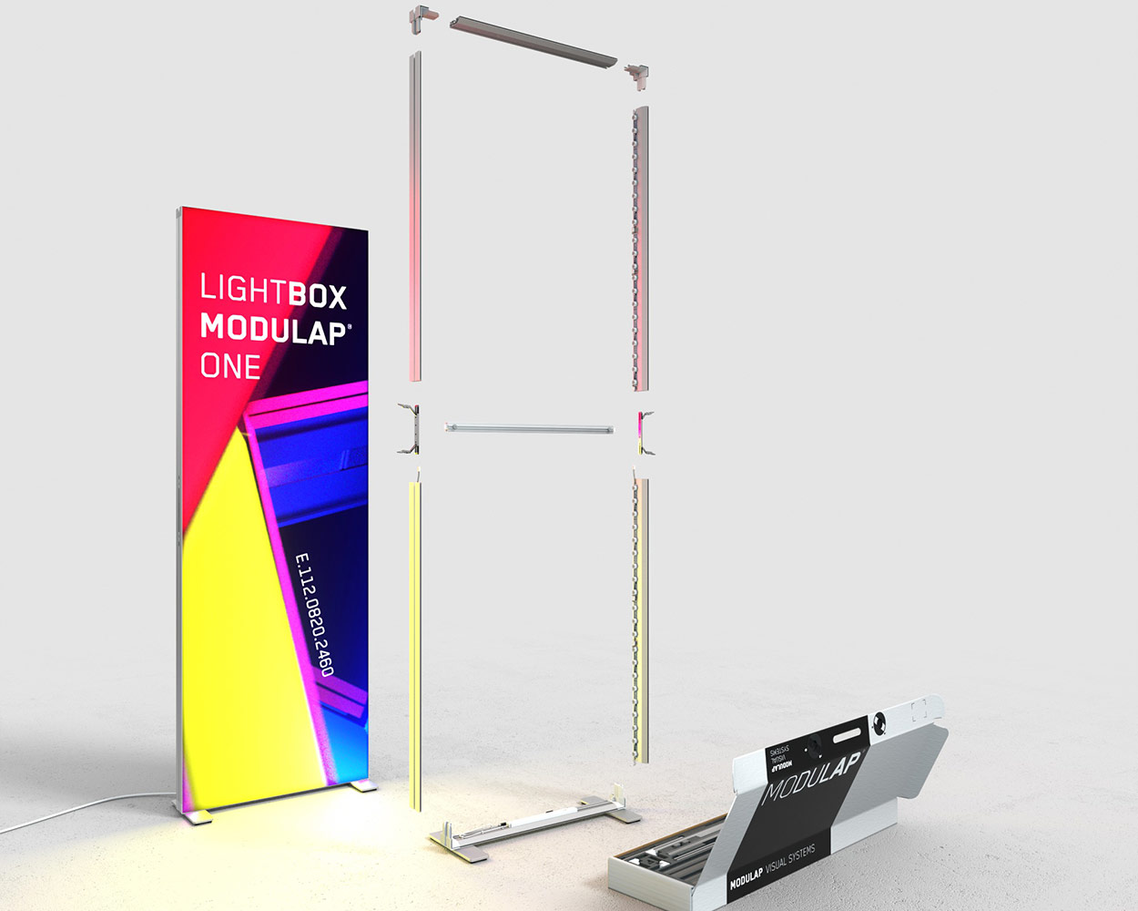 Modulap One LED Lightbox - Breite 82cm