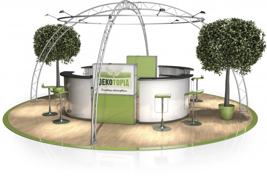 Messestand Traverse FD 22 - 6,5 x 6,5 m