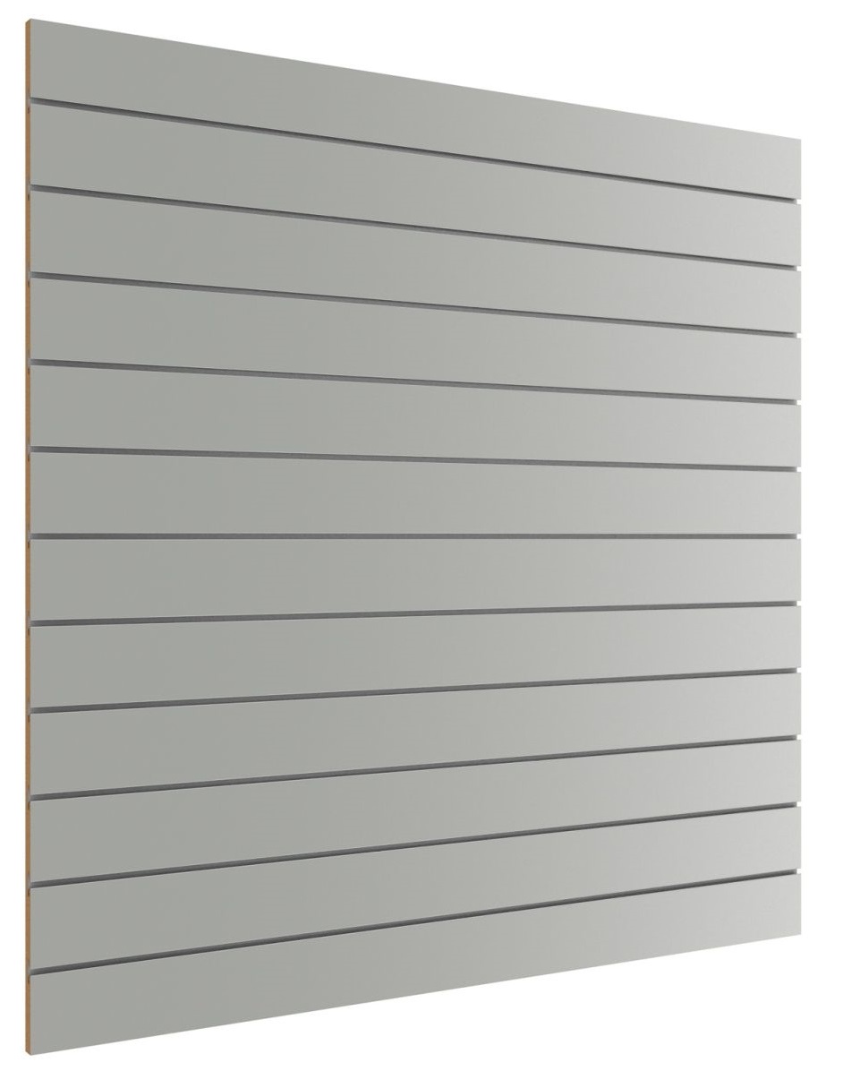 SPACEWALL® light Lamellenwand dunkelgrau inkl. Alu-Schienen
