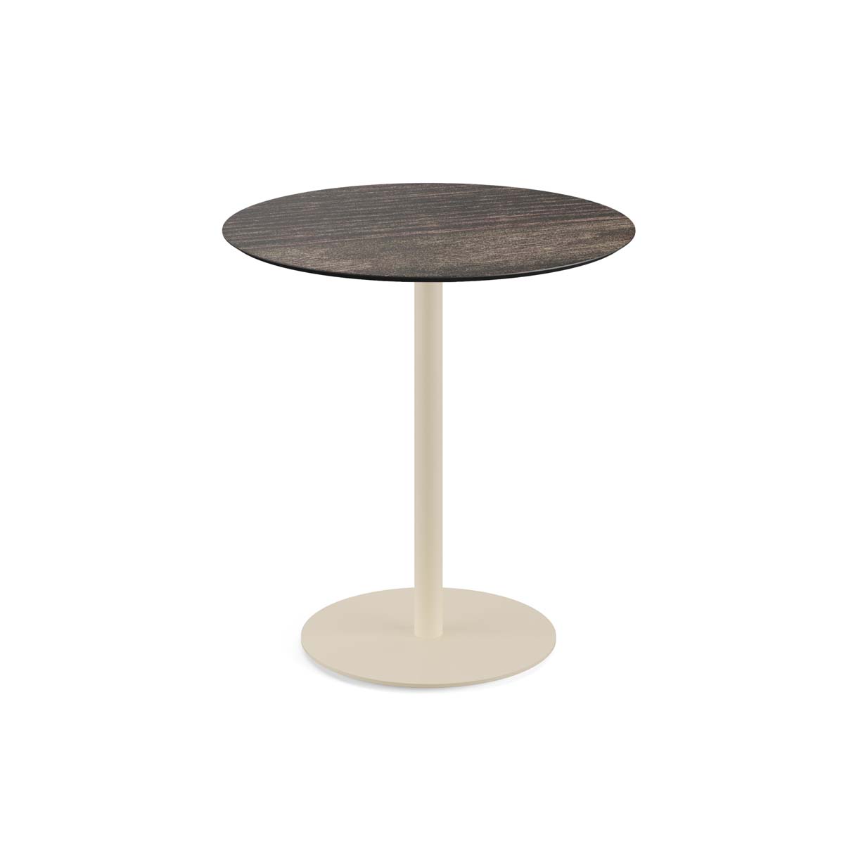 Urban Bistrotisch HPL Ø70 cm - Gestell Sand