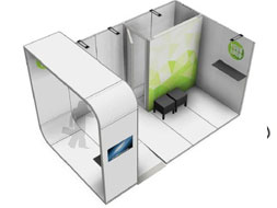 beMatrix Messestand Sets