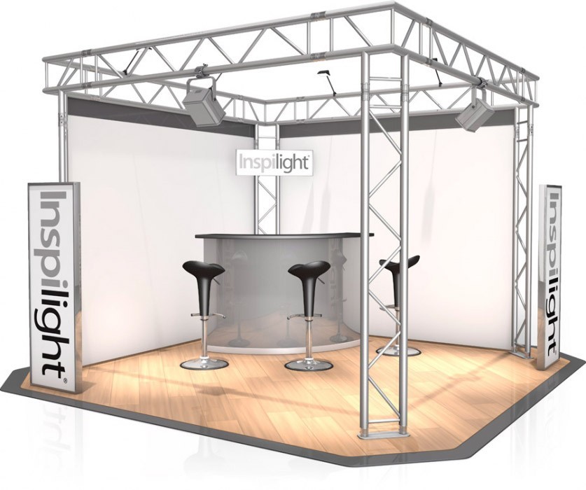 Messestand Traverse FD 32 - 3 x 3 m