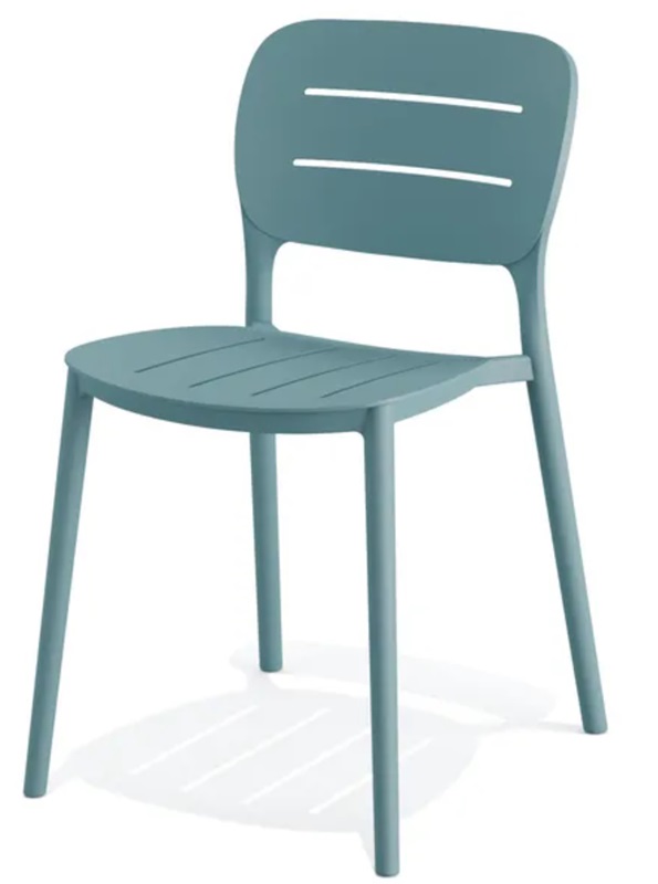 Propi Stapelstuhl Blau aus Polypropylen 