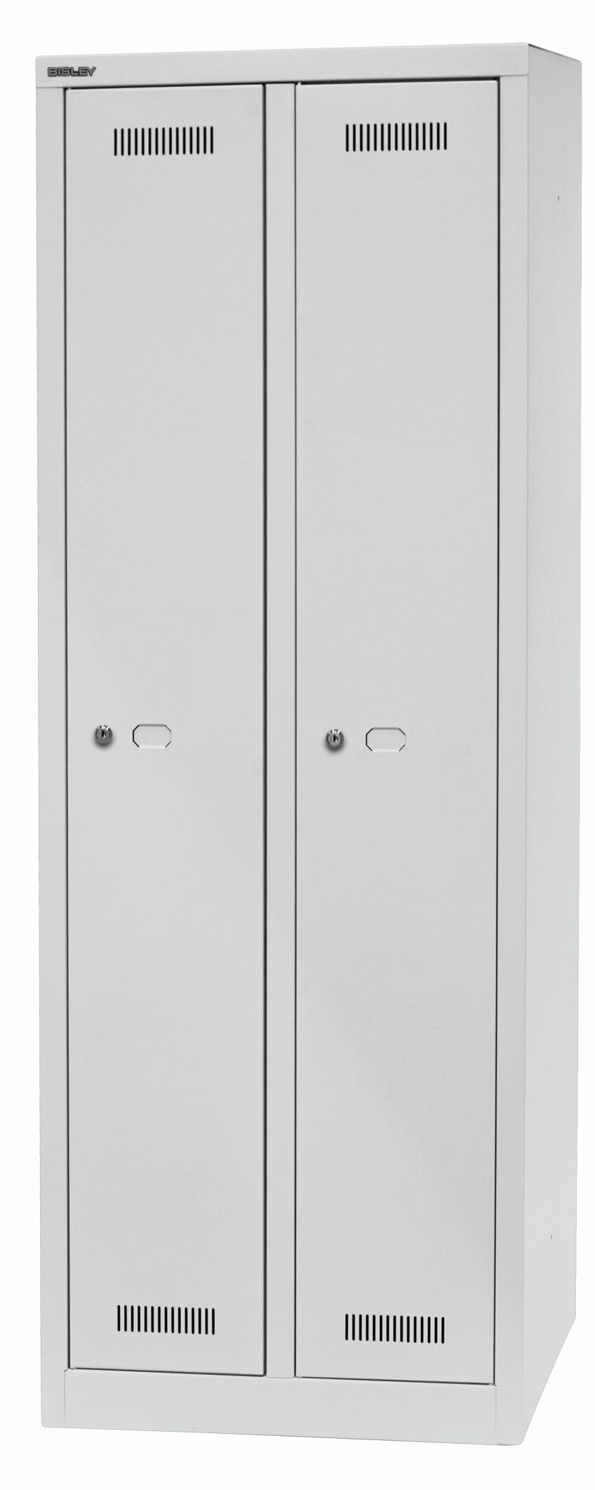 Bisley MonoBloc™ Garderobenschrank - 2 Abteile je 1 Fach