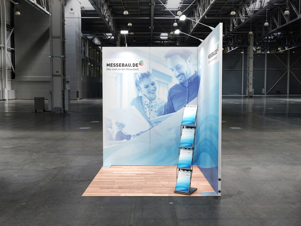 Octawall Messestand 2x2m Eckstand