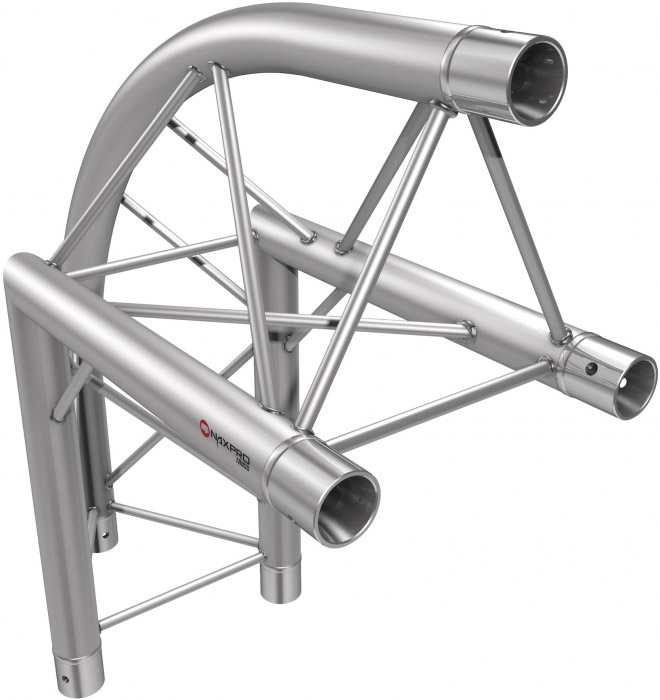 Naxpro-Truss FD 23 C24R 90° 2 Weg Winkel Rund