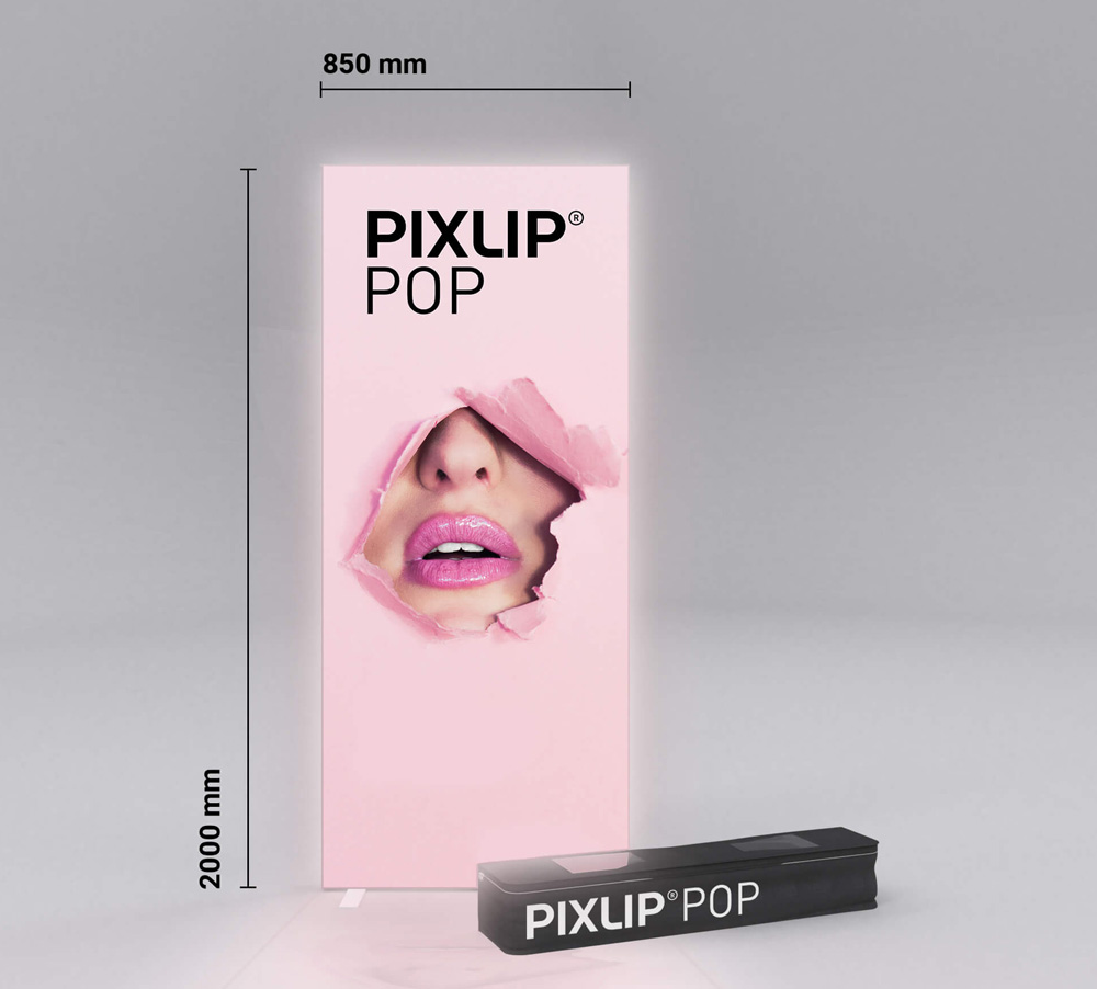 Pixlip Pop - Das LED Roll Up