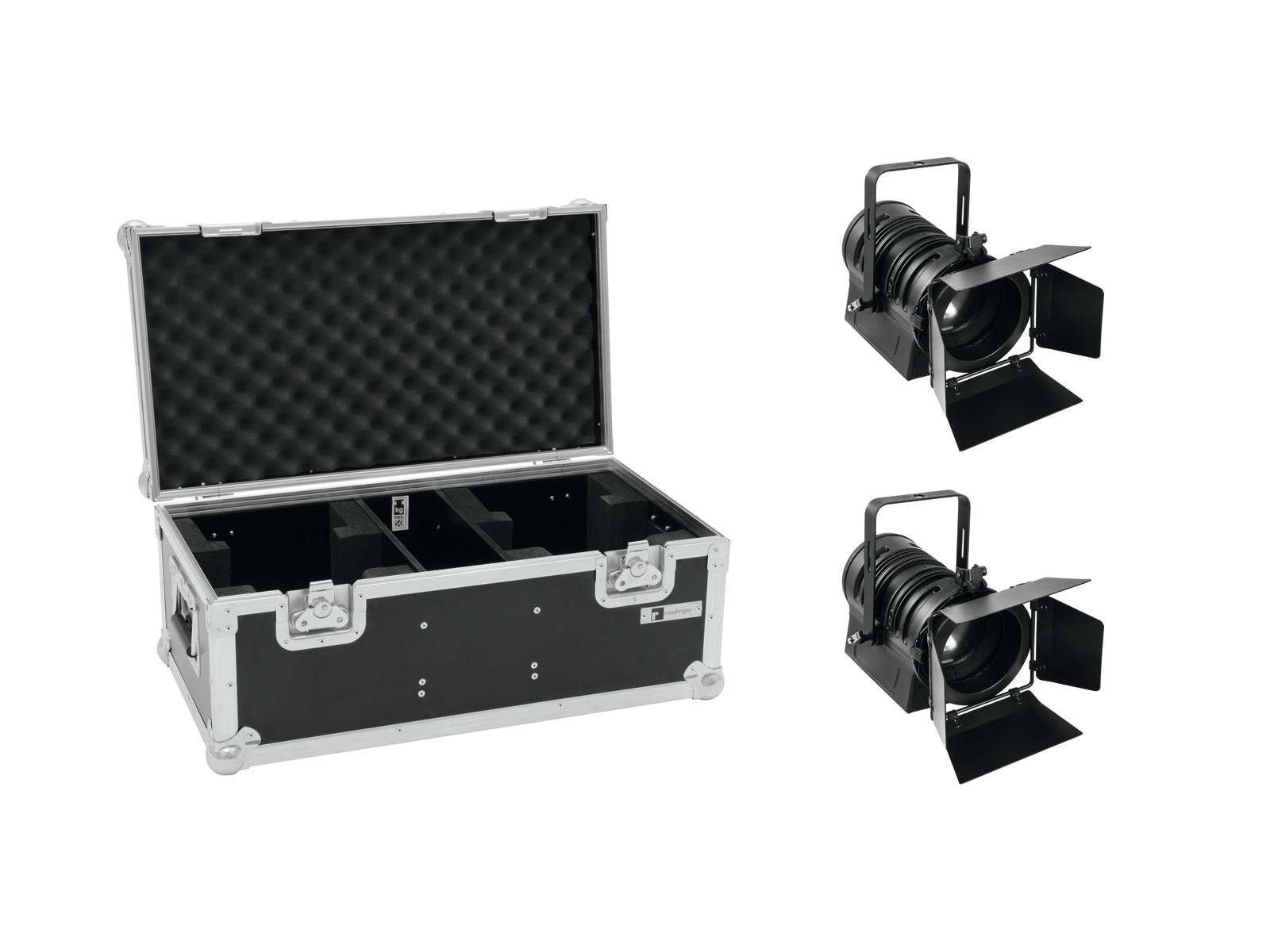 EUROLITE Set 2x LED THA-40PC + Case