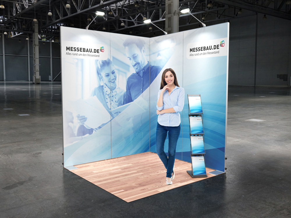 Octawall Messestand 2x2m Eckstand