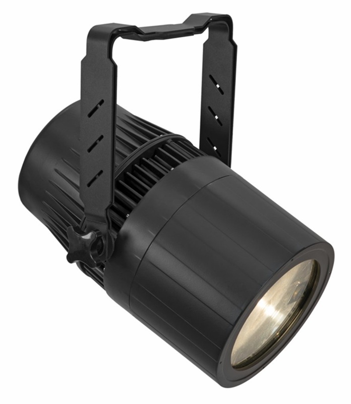EUROLITE Wetterfester PAR-Scheinwerfer LED IP PAR-64 COB 3000K 100W Zoom sw
