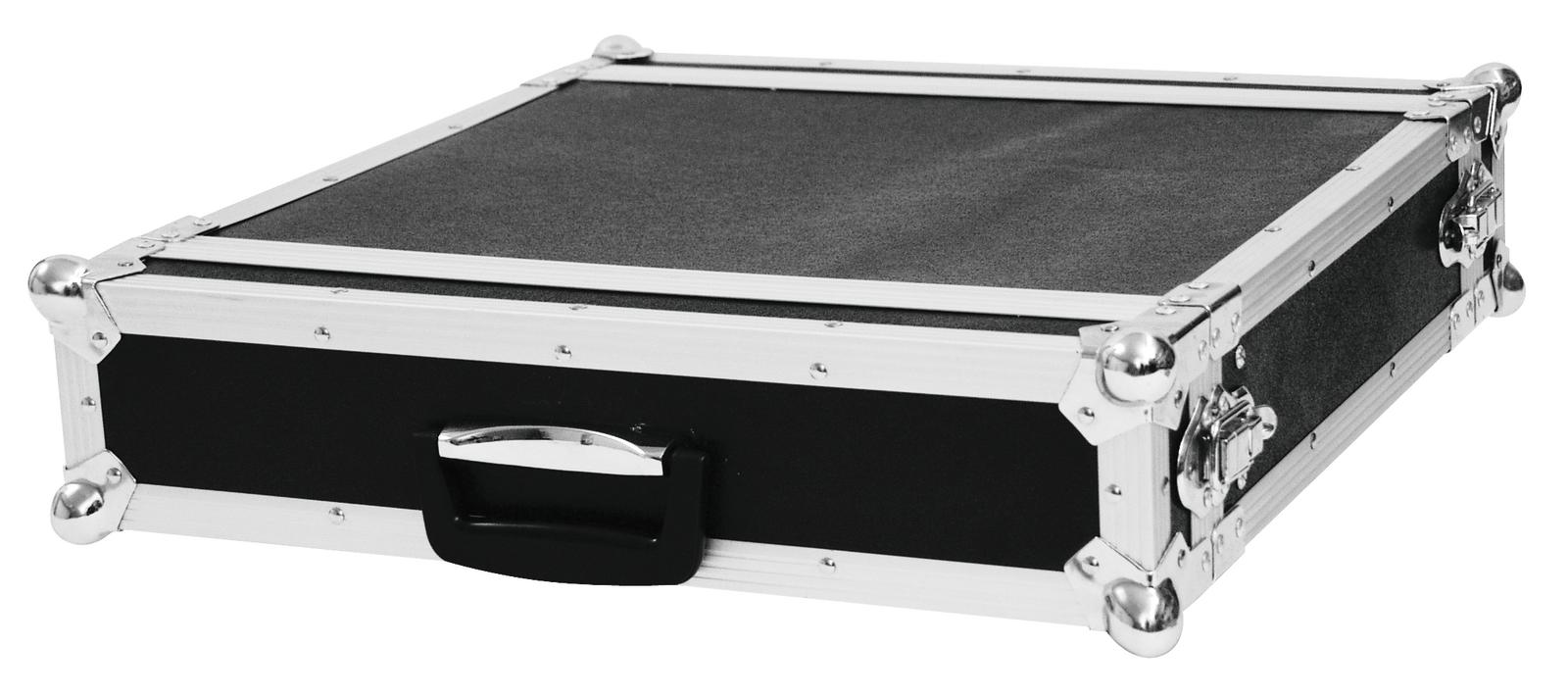 ROADINGER Effektrack CO DD - 2HE - 40cm tief - Schwarz