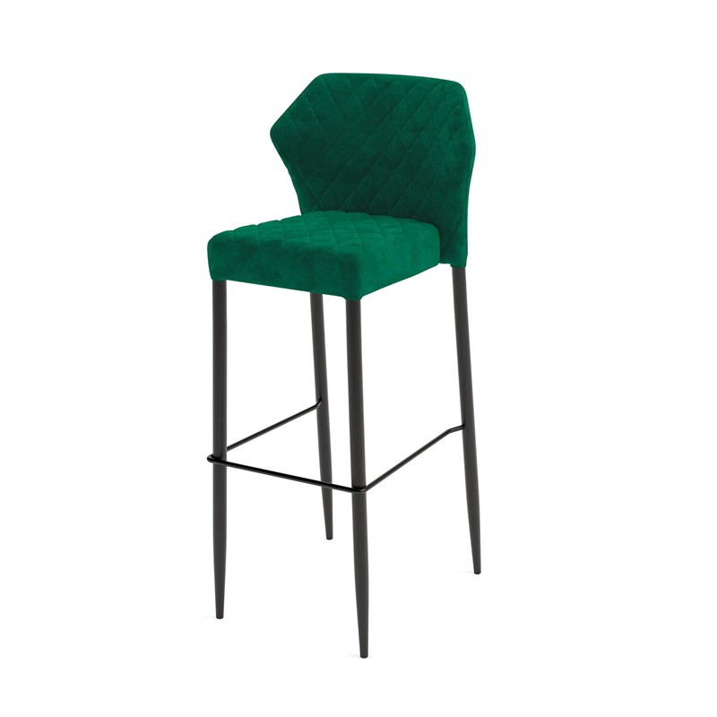 Louis Barhocker Velours gepolstert