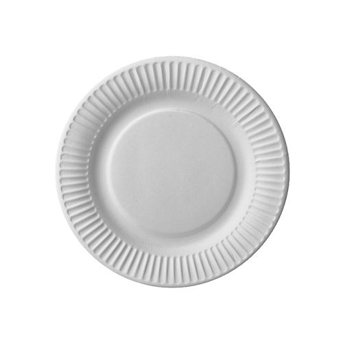Pappteller rund Ø 18 cm, weiß, VPE= 800 Stück (8x 100Stück)