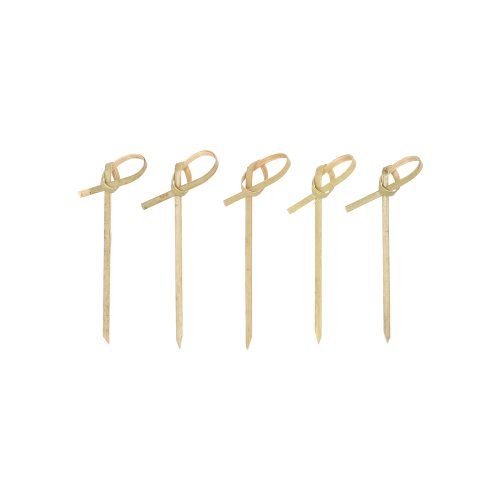 Fingerfood-Picker "pure" 6 cm "Knoten", VPE= 1500 Stück (6x 250)