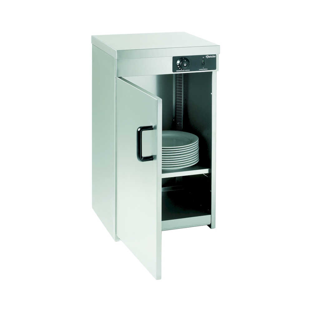 Bartscher Tellerwärmeschrank mit 1 Tür, für 55-60 Teller, bis 85°C, 230V