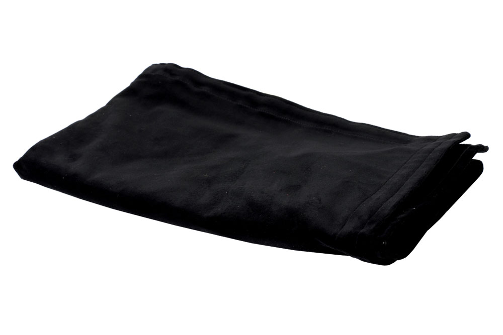 GT Stage Deck Skirt 80x205cm samtschwarz