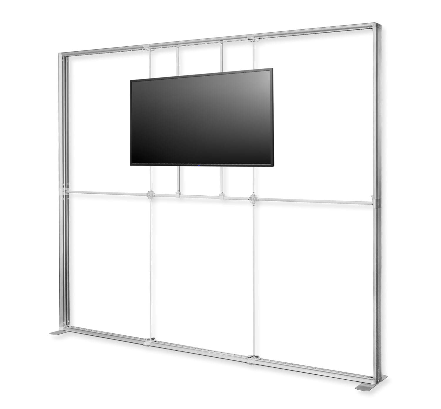 Monitor / TV-Halterung für PMP Lightboxen und Messestände 