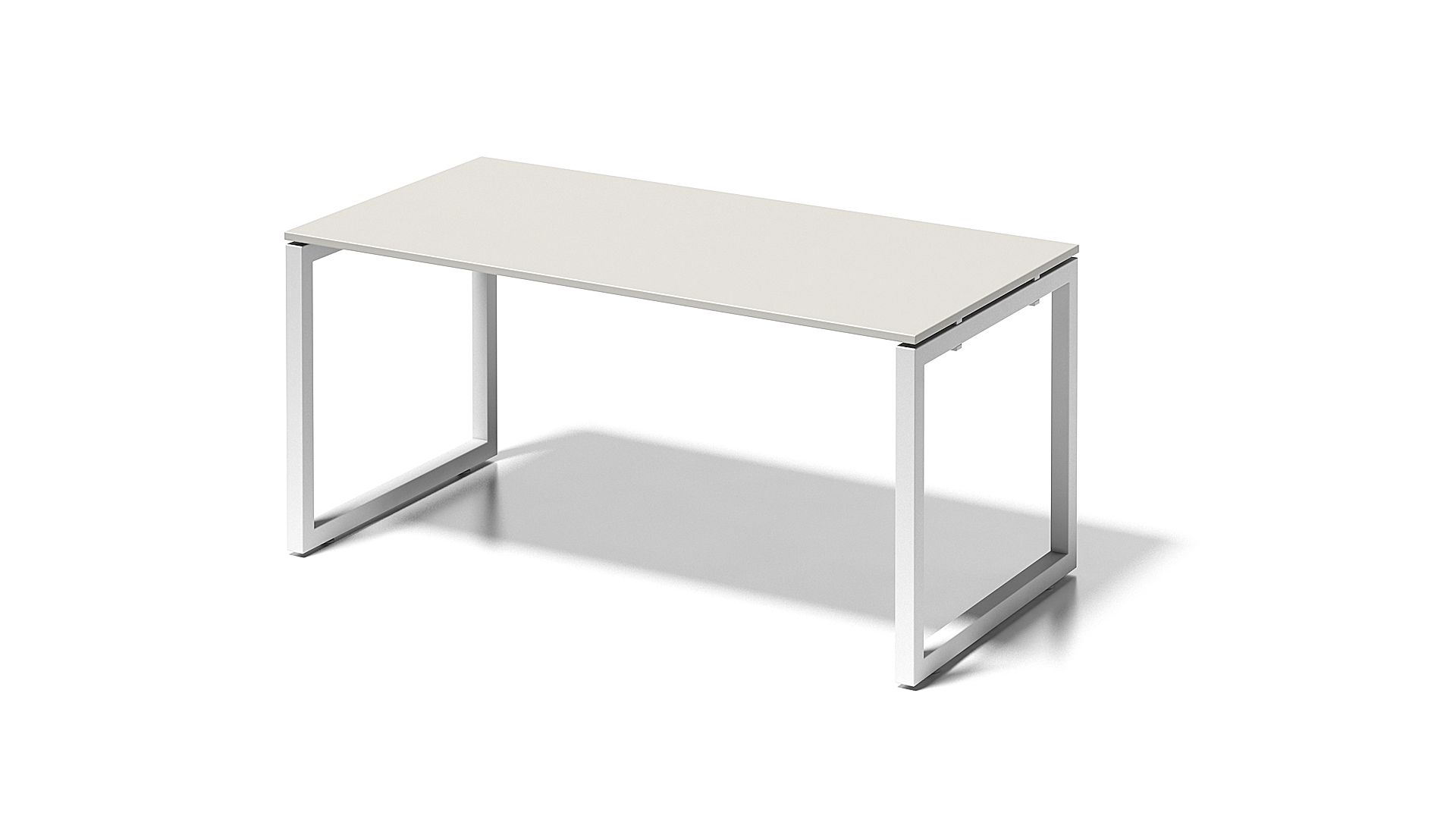 Schreibtisch Cito mit O-Gestell 160 x 80cm