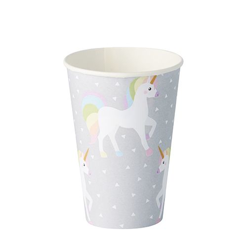 Pappbecher 0,2 l "Unicorn", VPE= 140 Stück (14x 10)