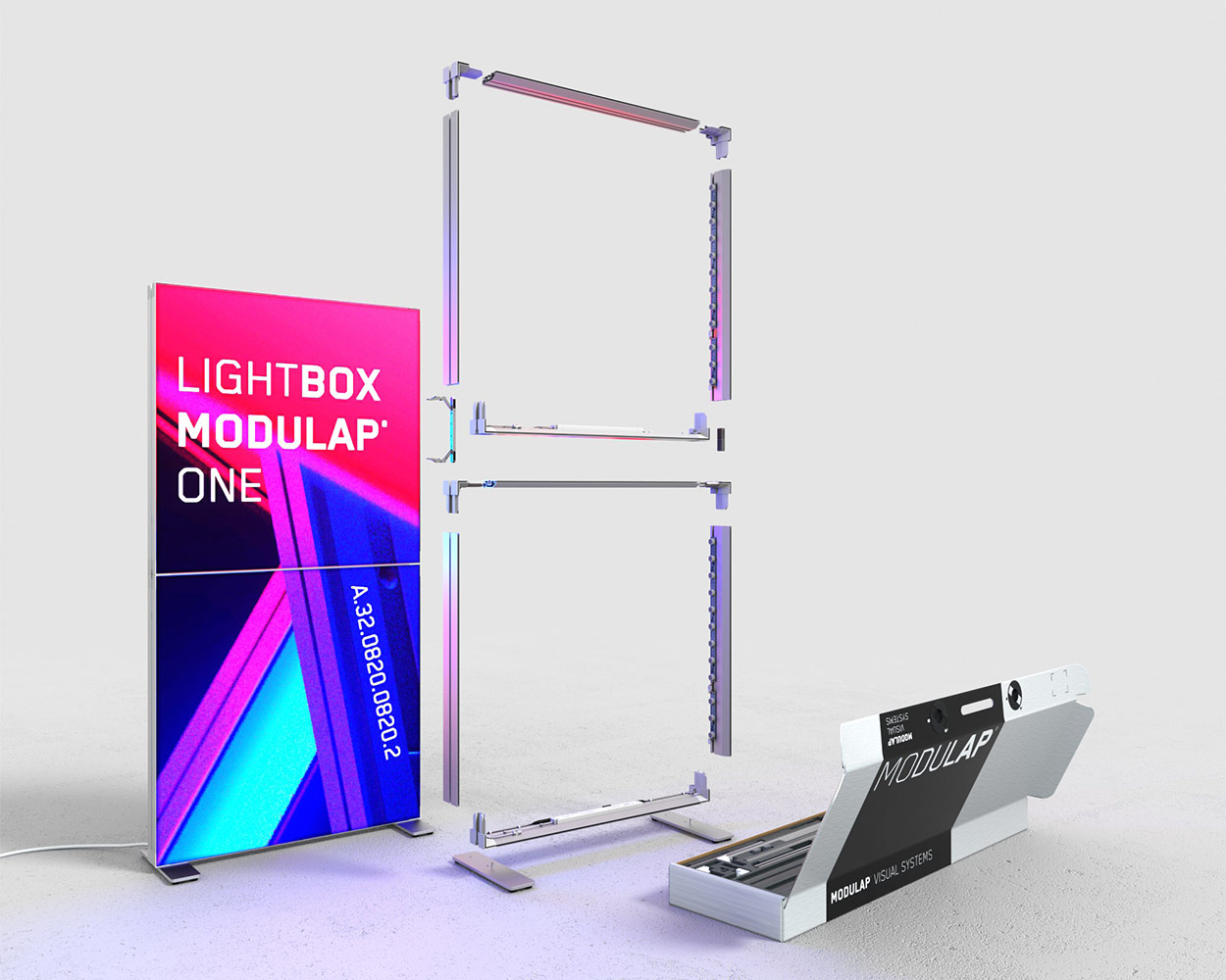 Modulap One LED Lightbox - Breite 107,5cm/82cm