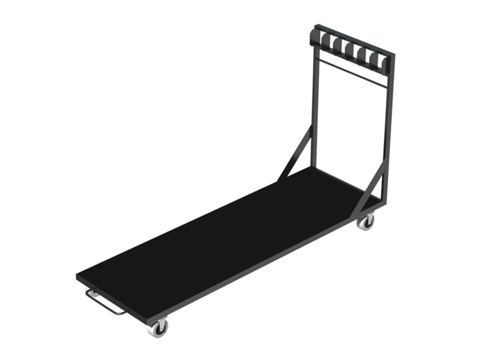 Global Truss Treppe variabel 40-60cm zwei Stufen für GT Stage Deck