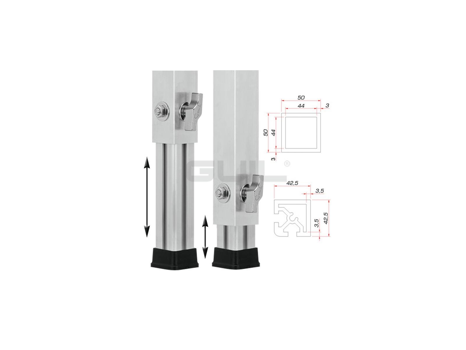 GUIL PTA-440/60-100 Teleskopfuß