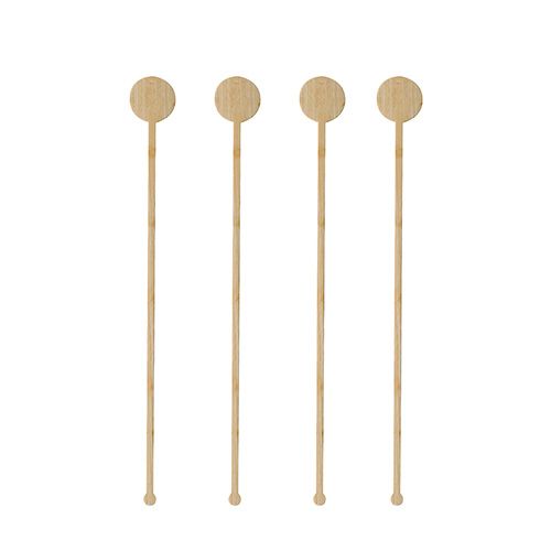 Getränke-Quirle, Bambus, "pure",18 cm, natur, VPE= 1000 Stück (10x 100)