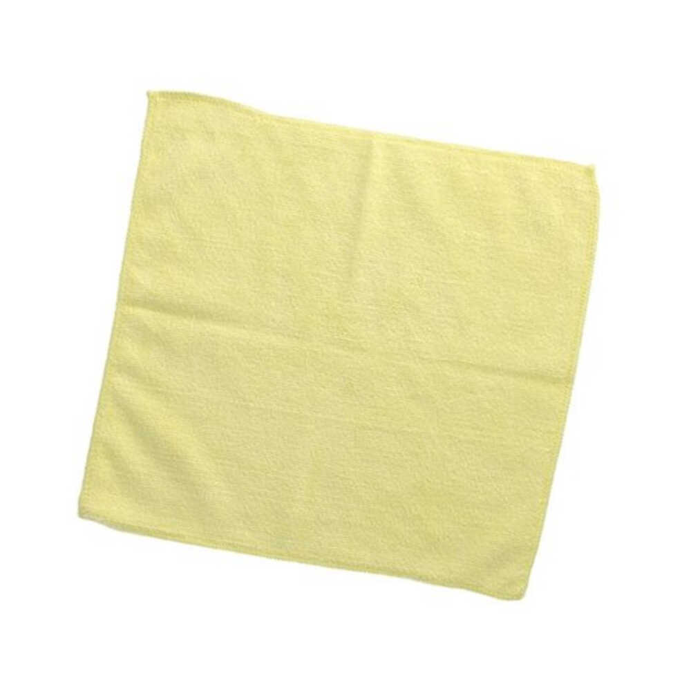 Microfasertücher 32 x 32 cm gelb "Profi", 1 VPE = 120 Stück (24x 5)