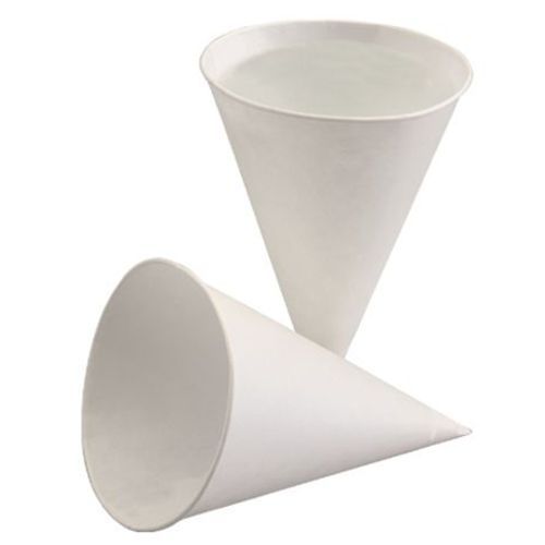 Spitzbecher aus Zuckerrohrpapier 150 ml, VPE= 5000 Stück (25x 200)