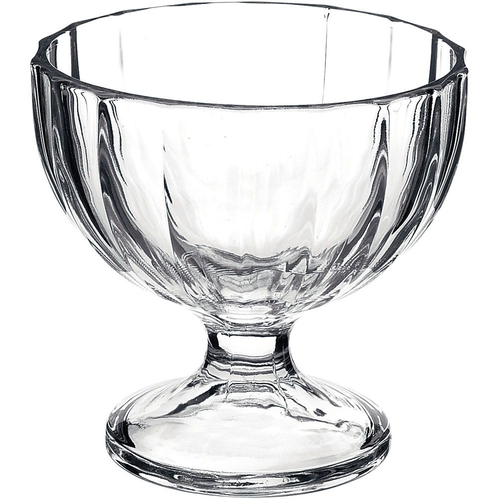 Eisbecher aus Glas, Ø104mm, 0,26 Liter – VPE= 12 Stück