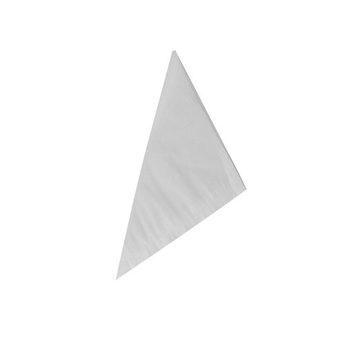 Spitztüten, Cellulose, Füllinhalt 125 g, gefädelt, 19 x 18,5 x 26,5 cm weiß, VPE= 1000 Stück (1x 1000)