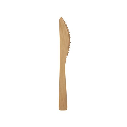 Bambus Messer "pure" 17 cm natur, VPE= 1000 Stück (20x 50)