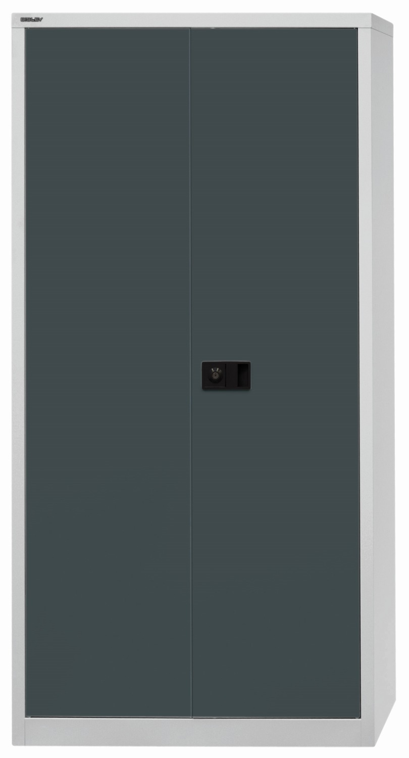 Bisley Flügeltürenschrank Universal - mit Garderobeneinsatz 40cm Tiefe