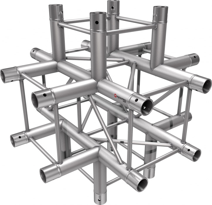 Naxpro-Truss FD 24 C65 90° 6 Weg Winkel